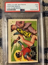 1966 A&BC Batman #30 Fighting Back PSA 5 picture