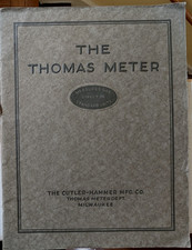Cutler-Hammer Mfg Co Milwaukee 1915 Thomas Meter Illustrated Catalog picture