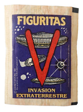1984 V Visitors 6 Sealed Sticker Packs Ultra Figus Argentina Vintage Rare picture