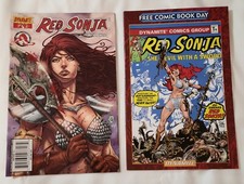 2pk Red Sonja #1 FCBD Dynamite 2022  Dynamite Entertainmnent 2007 She-Devil  picture