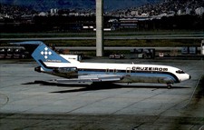 Boeing 727-C3 PP-CJE at Rio De Janeiro International Postcard picture