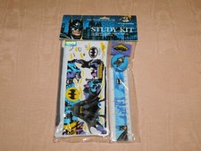 VINTAGE 1991 DC COMICS  BATMAN PENGUIN SCHOOL STUDY KIT  NEW OLD STOCK picture