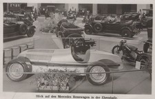 Mercedes W25 Silver Arrow Berlin Auto Show Germany 1936 - RPPC Photo Postcard picture