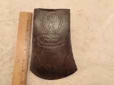 Scarce Vintage PLUMB CHAMPION Embossed Quality Seal Single Bit Axe Head 4 lbs. picture