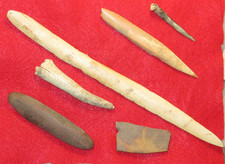Authentic Native American artifact arrowhead 6) Missouri artifacts BN39 picture