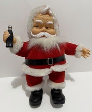 Vintage Rubber Face Santa Coca Cola 1988 Rich’s Francesca & Co Christmas picture