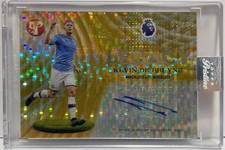Kevin De Bruyne 3/50 Autograph Legacy Gold Topps Pristine EPL Premier League 202 picture