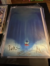 Niobe #1 Silver Metal Waterfall Variant Limited Edition SIGNED RARE picture
