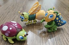 Vintage 1994 House Of Lloyds Caterpillar, Grasshopper, Lady Bug Pvc picture