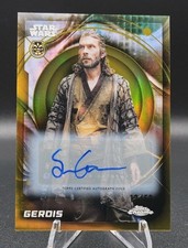 2026 Topps Chrome Star Wars Auto #41 Gertis - Sam Gilroy /50 Debut picture