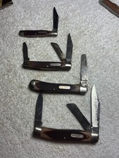 Vintage Pocket knives Schrade Old Timer Knife Lot 4: open to offers, ASAP picture