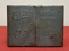 Original WW2 German Wehrmacht Esbit Kocher Stove Mod. 9  W/I Solid Fuel Packet picture