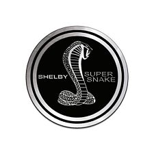 Badge Emblem Ford Shelby Cobra Super Snake Polished Stainless Steel picture