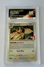 2025, Noctowl, #115, Stellar Crown, Cosmos Holo, ACE 10 picture