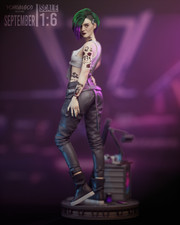 1:6 Judy Alvarez Cyberpunk 2077 Fan Art UNPAINTED Resin Garage Kit picture