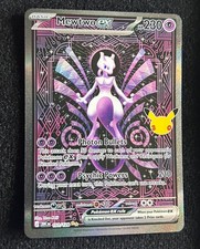 Pokemon Mewtwo ex 151/128 SIR Holo English 30th Celebration picture
