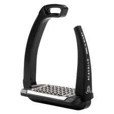 Acavallo Rel-X Easy Stirrups, One Size, Black, Set of 2 picture