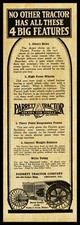 1916 Parrett Tractor, Chic. NEW Metal Sign, 12