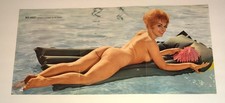 Vintage 1961 Glamour Pinup Photo Art Pop Art Magazine Production Layout Set... picture