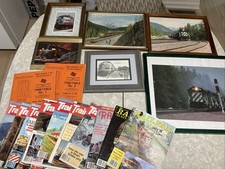 Vintage Railroad Lot Milwaukee Road Great Northern BN Trains Magazines picture