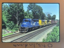 ALL ENGINES Lot Of 16 Vintage Railroad 35mm Color Slides CONRAIL,  (CR-72) picture