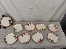 Set of 9 Franciscan Apple Salad Dessert Plate 5/6