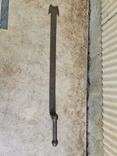 Antique J STORTZ & SON PHILA Forged Iron Slate Ripper 30 1/2