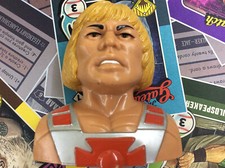 Vintage 1984 Mattel He-Man MOTU Coin Bank with Missing Stopper See Pics picture