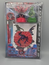 2002 Spider-Man Movie Stationery Set Sealed Pyramid Marvel Green Goblin Vintage picture