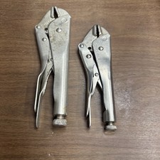 2pc USA-Made Craftsman 45341, 45342, Vise Grip Locking Pliers Set picture