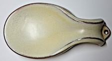 Frankoma 4y  Spoon Rest Plainsman Buckskin or Desert Gold over Sapulpa Red Clay picture