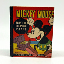 Vintage 1935 Mickey Mouse Sails for Treasure Island Kolynos Dental Cream BLB picture