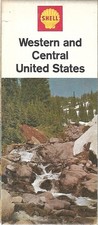 1965 SHELL OIL Road Map WESTERN & CENTRAL UNITED STATES Route 66 Washington Iowa picture