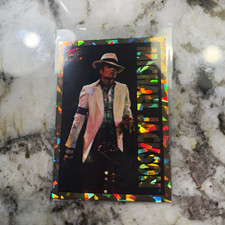 Keepsake Michael Jackson Bad World Tour Card #62 Serial #01/17 First On Print picture