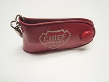 Circa 1960s Chief Oshkosh Nail Clipper Key Chain, Wisconsin picture