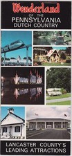 1970's Lancaster County Pennsylvania Attractions Brochure picture