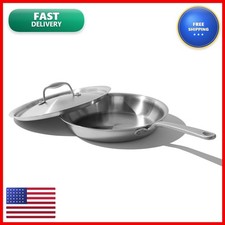 Made In Cookware - 10-Inch Stainless Steel Frying Pan Lid - 5 Ply Stainless picture