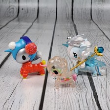 Tokidoki Unicorno Toy lot of 3 picture