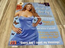 Mariah Carey Hilary Duff teen magazine poster count my blessings M picture