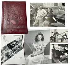 1945 Litchfield Illinois High School Yearbook LiCoHi WWII Era Vintage Photos picture