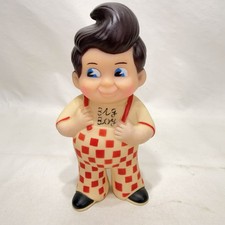 Vintage 1970s Big Boy Restaurant Rubber Bank Vinyl Figurine 8