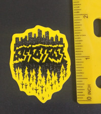 Graffiti Bright Yellow & Black Sticker (AX) picture