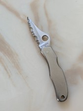 Rare Spyderco Spyderkey (Hummingbird) 3002SS Used No Box, Knife Only As Pictured picture