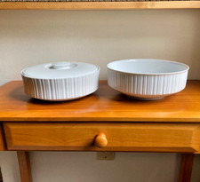 Rosenthal Studio Linie Germany VARIATIONS Tapio Wirkkala 2 Serving Pieces Bowls picture