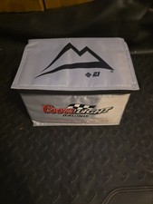 COORS LIGHT RACING  INSULATED ZIPPERED COOLER BAG picture