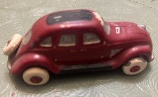 Red Brass Mold Cast Lead Sedan Car Repro 1930s Hubley Cast Iron Chrysler Airflow picture