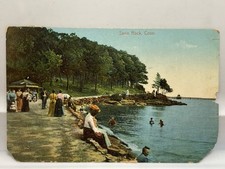 1909 Savin Rock, Connecticut Antique Postcard West Haven, CT - Made in Germany picture