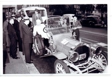 Race Car Driver Barney Oldfield in 1908 Packard 1940 Photo picture