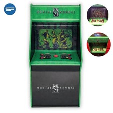 SF Mortal Kombat II Mini Arcade 33cm Retro Cabinet Collectible Licensed picture
