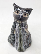Jon Stuart Anderson Polymer Clay Cat Figurine 5¾